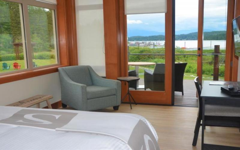 Sproat Lake Landing Resort Great Central Exteriör bild
